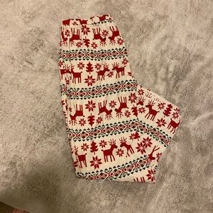 Hanna Andersson Unisex Dear-Deer Flannel PJ Pants